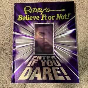 RIPLEY'S BELIEVE IT OR NOT Enter If You Dare! Colorful H/B BOOK 2010 Like New!